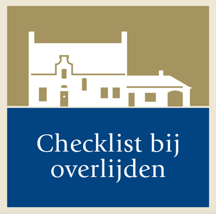 Checklist bij overlijden